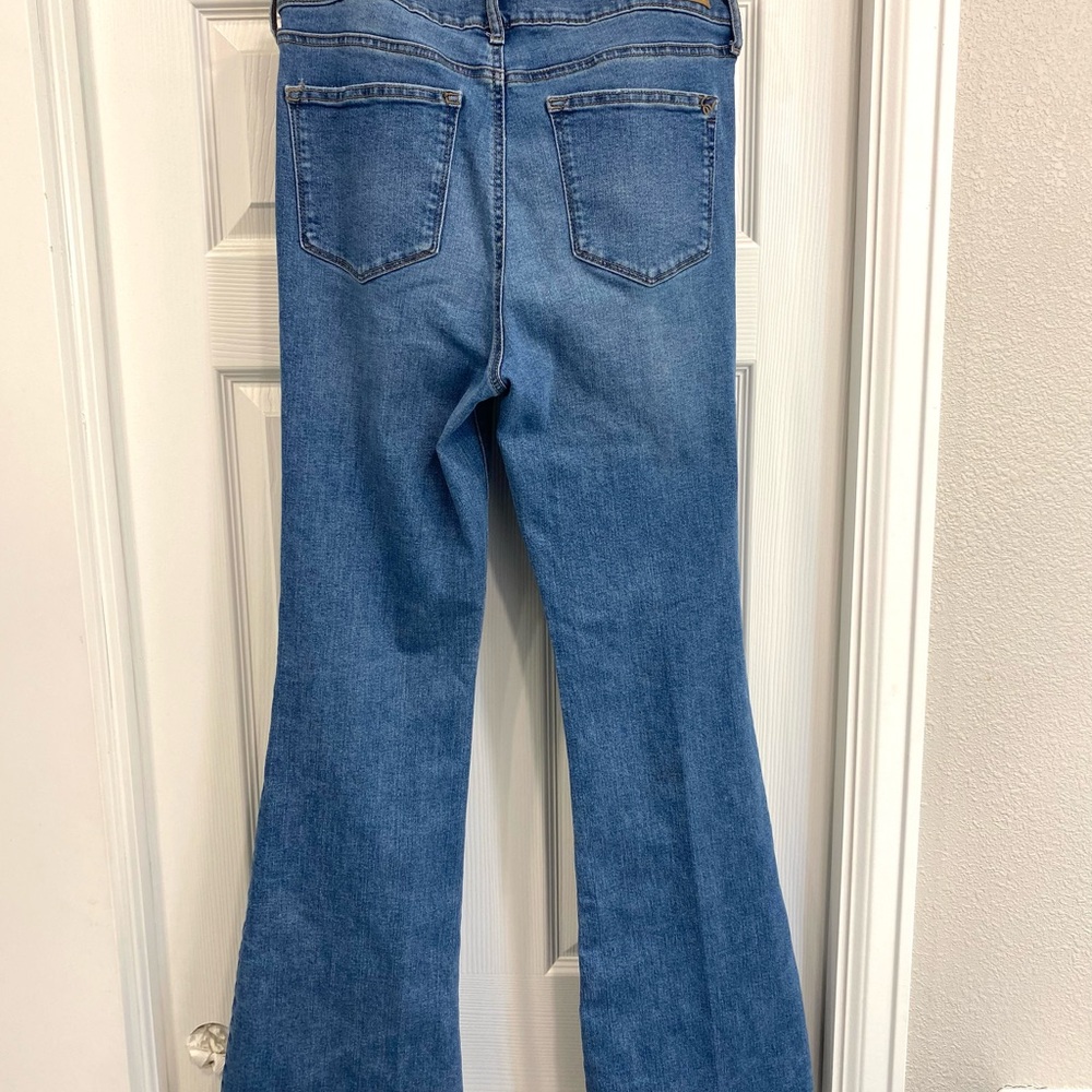 sofia by sofia vergara Blue Flare Jeans - Mid Wash - Picture 2 of 3